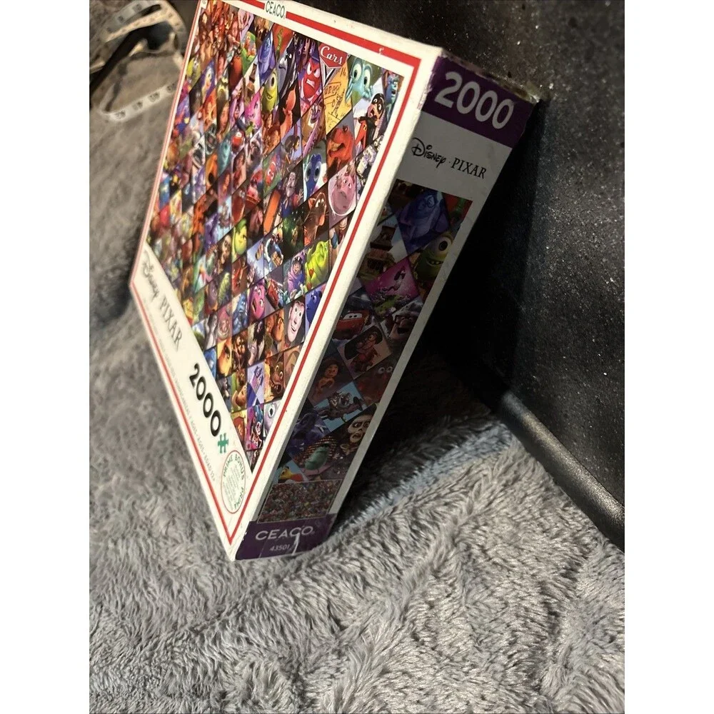 Disney Pixar Puzzle 2000 Cars Wall E Incredibles Up Dory Nemo Toy Story Monsters